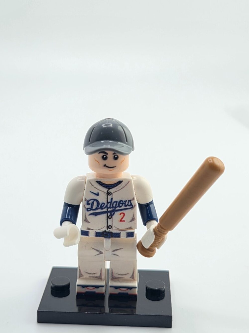 NEW! BASEBALL Minifigure Lego Compatible Baseball Player #2